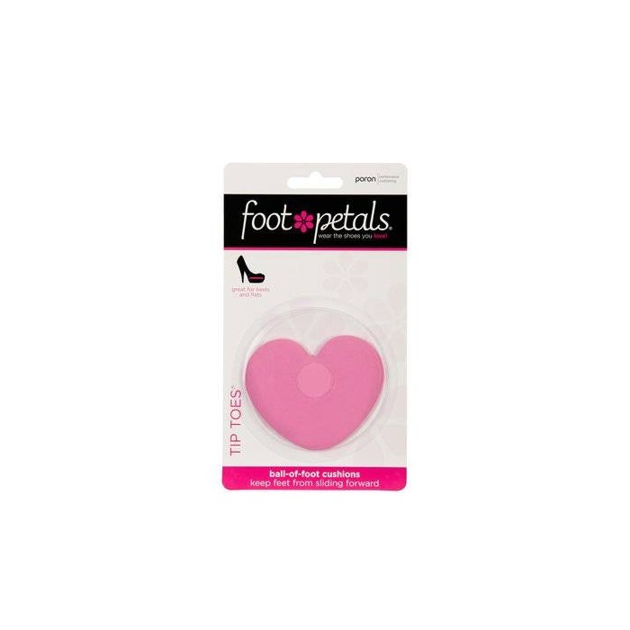 Coussinet plante pied FootPetals en coeur coeur en rose